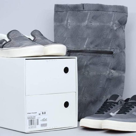 VANS X QUASI GILBERT CROCKETT ARCAD SHOES (KWAHZEE) DARK SIZE 12 - Picture 16 of 16